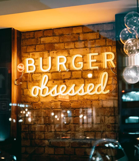 Burger Obsessed Led Signs Made by Southlake Signs Tampa in Tampa, FL