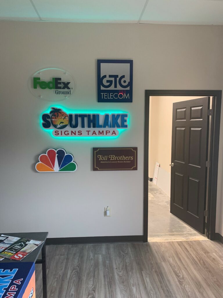 Southlake Signs Tampa Lobby Signs Made by Southlake Signs Tampa in Tampa, FL