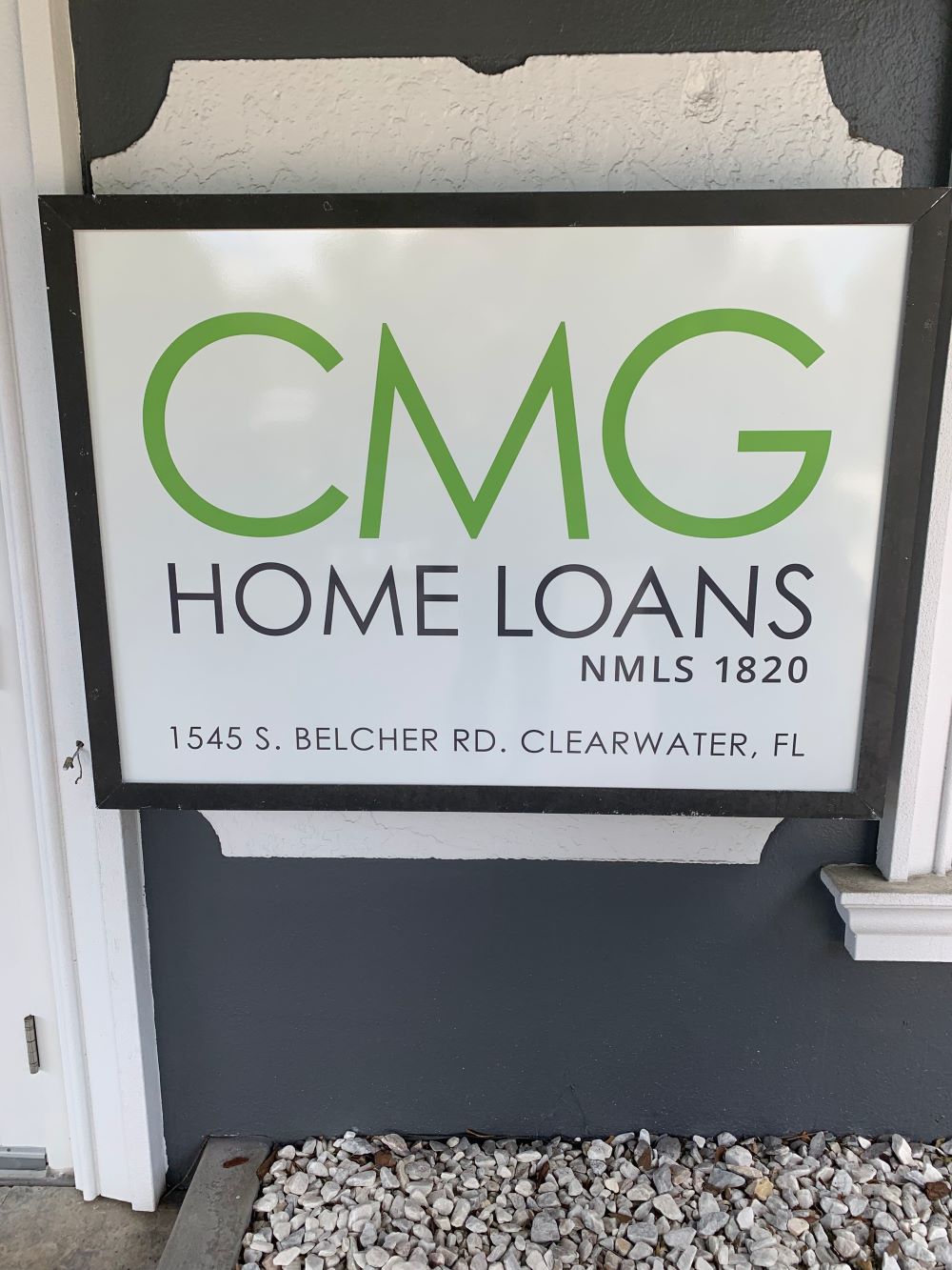CMG Home Loans Business Signs Made by Southlake Signs Tampa in Tampa, FL